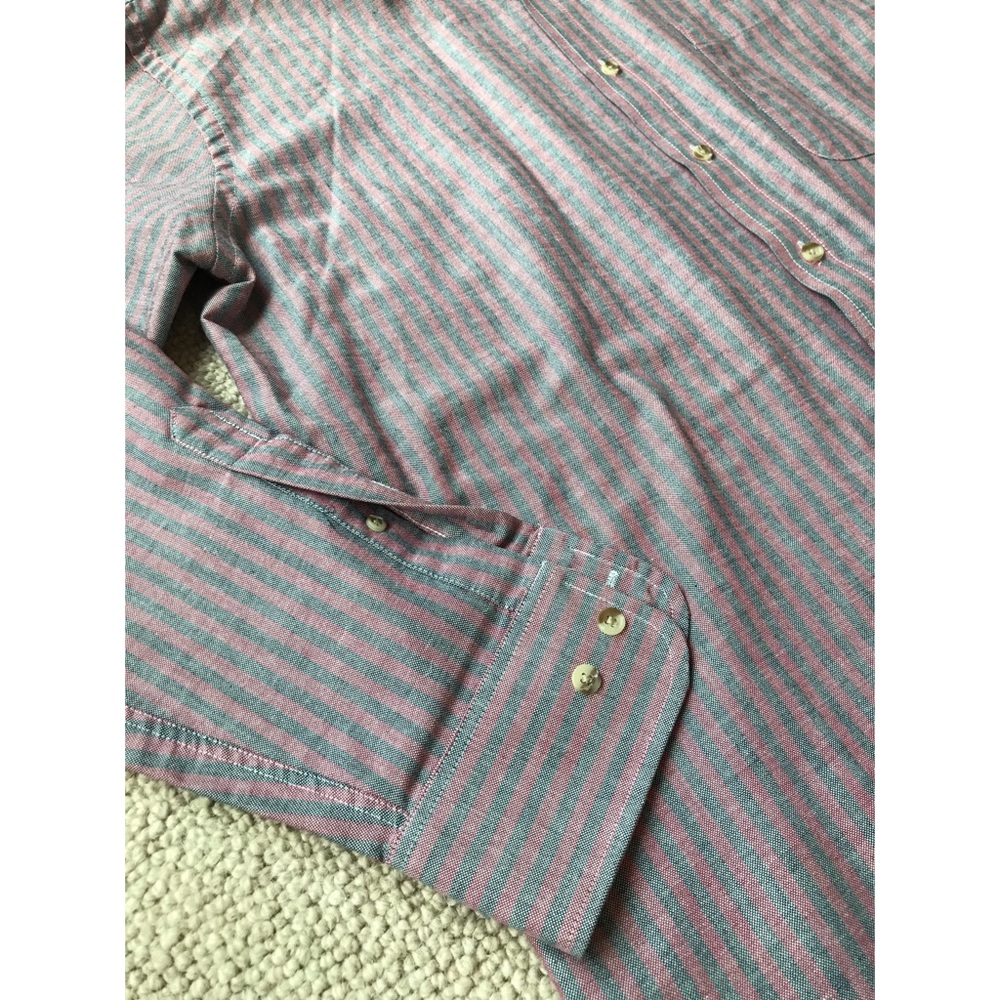 Striped Button Down Dress Shirt - Picture 3 of 4